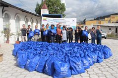 에콰도르 지진구호 2